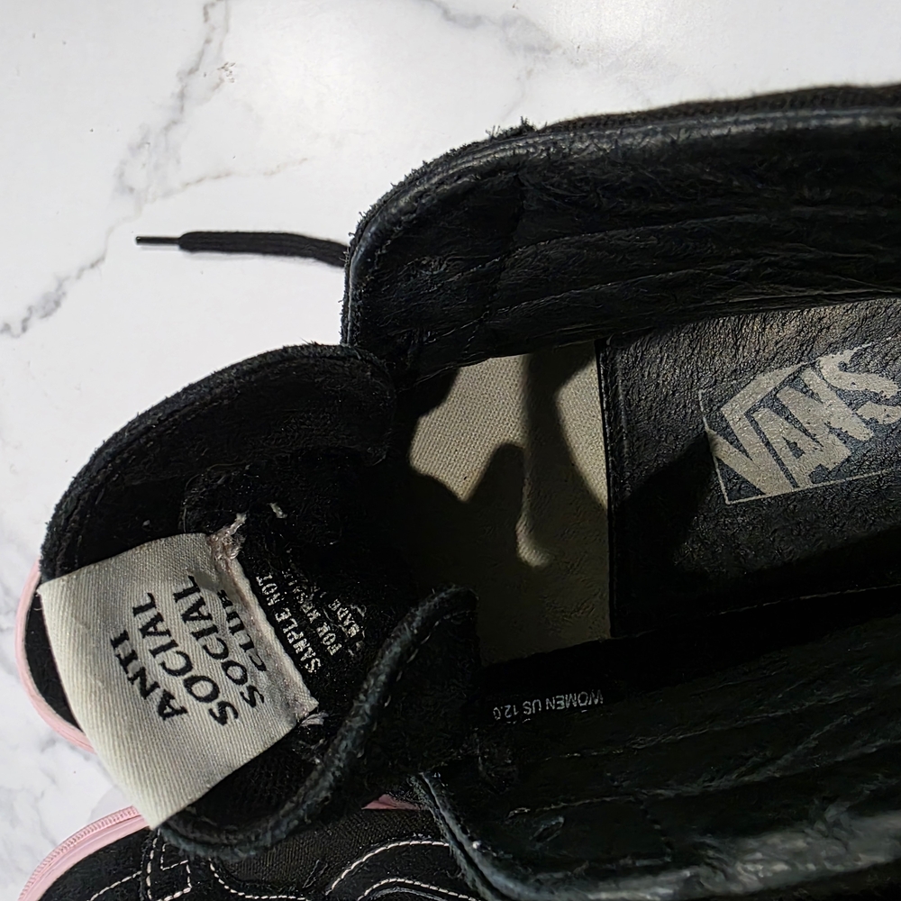Anti Social Social Club x Dover Street Market x Vans Sk8-Hi Pre-owned (Sample) - Picture 10 of 12